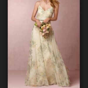 Jenny Yoo Inesse Floral Bridesmaid Dress